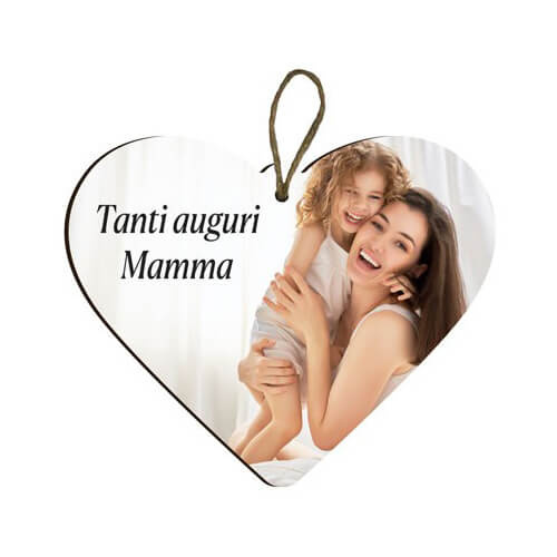 MDF privjesak za sublimaciju - srce