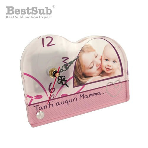 Klok in acryl voor sublimatie