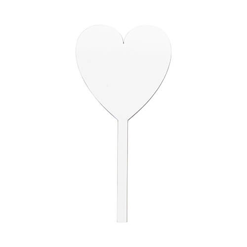 Informativni znak od sublimacijske vlaknaste ploče - srce