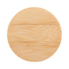 Deschizător de sticle rotund din bambus ∅ 6 cm pentru sublimare