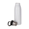 Bouteille d'eau - Bouteille de boisson 500 ml avec poignée de sublimation horizontale - blanc