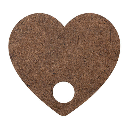 Namnskylt i fiberboard för 1200 ml mugg för sublimering - klöver