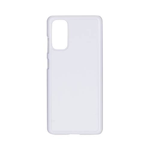 Samsung Galaxy S20 valkoinen muovikotelo sublimaatiota varten
