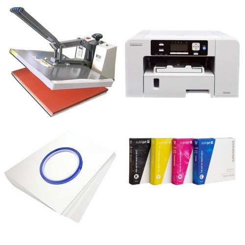 T-shirt Printer Kit Sawgrass Virtuoso SG500 + SB6D Sublimatie Thermische Transfer