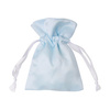 Satin bag 9 x 14 cm for sublimation - light blue
