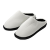 Chaussons adultes pour sublimation - semelle noire