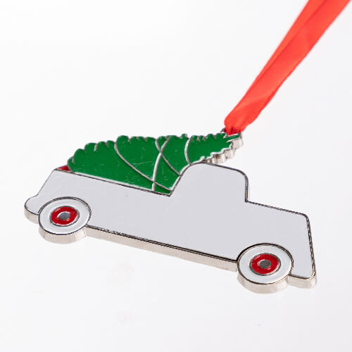 Etichetă metalică pentru pom de Crăciun pentru sublimare - pickup