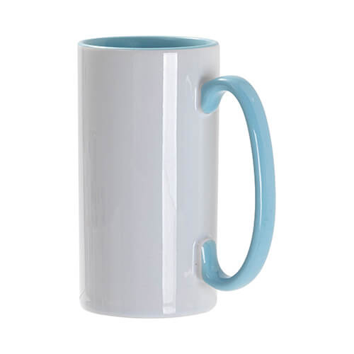 Mug Funny 380 ml pour sublimation - bleu clair