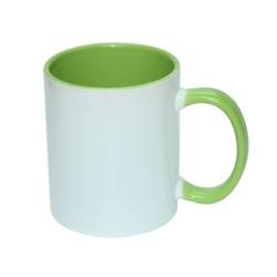 Mug ECO 330 ml FUNNY light green Sublimation Thermal Transfer