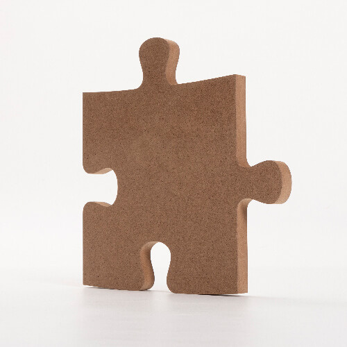 Cadru foto puzzle din MDF pentru sublimare - 17,7 x 22,7 cm