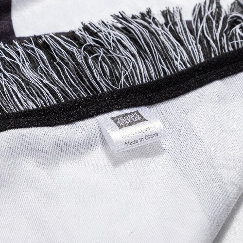 Couverture en peluche 150 x 100 cm avec panneaux pour photos à sublimation - 20 panneaux