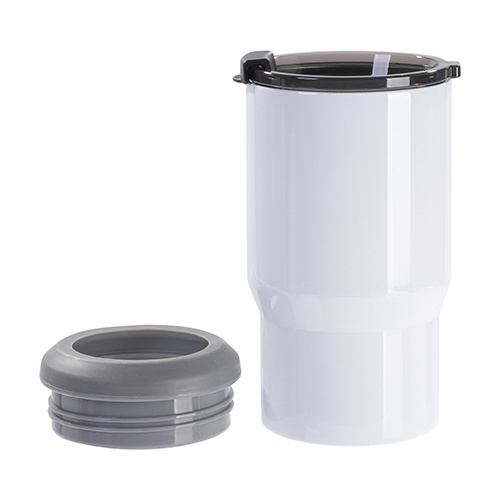320 ml roostevabast terasest kruus sublimatsiooni jaoks - valge
