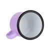 Taza de 360 ml esmaltada para sublimación - Violeta mate