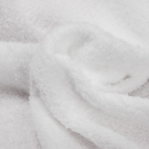 Sac en peluche 34 x 37 cm pour sublimation - blanc