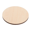 Posavasos de madera contrachapada para sublimación - círculo