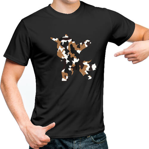 Feuille flexible - camouflage