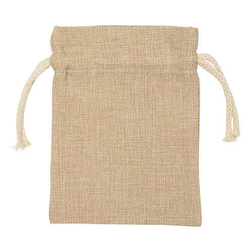 Vrečka iz jute 15 x 19 cm za sublimacijo
