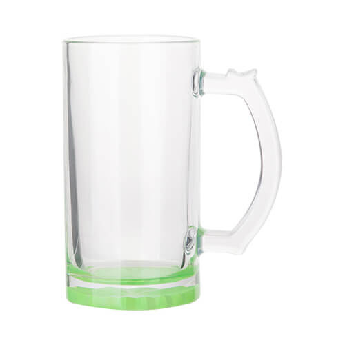 Lasiastia 470 ml sublimaatiota varten - vihreä pohja