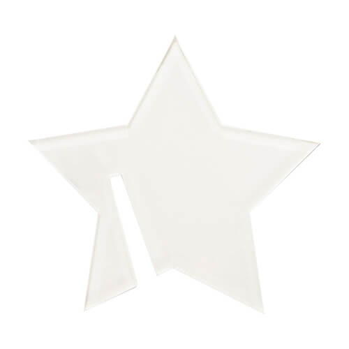 Akrilni privjesak za sublimacijsko staklo - zvijezda