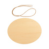 Colgador de madera para sublimación - ovalado