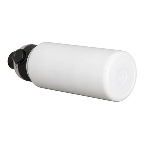 Stainless steel 960 ml bottle with black lid for sublimation