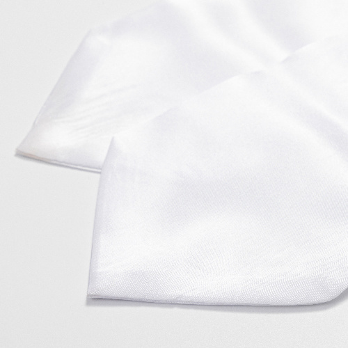 Witte stropdas 130 x 10 cm voor sublimatie