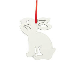 One-sided MDF pendant for sublimation - hare