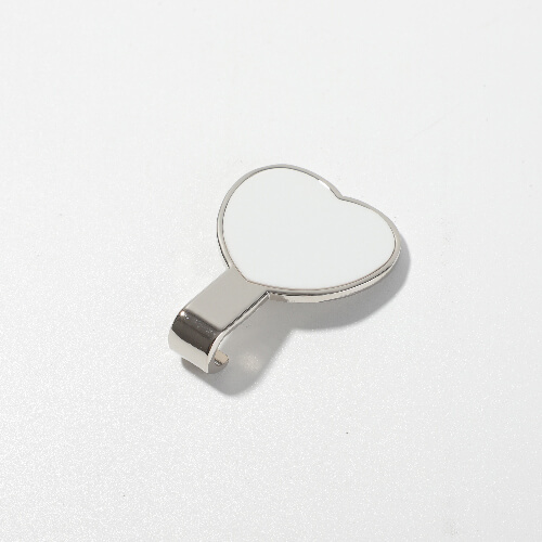 Metal hanger for sublimation - heart