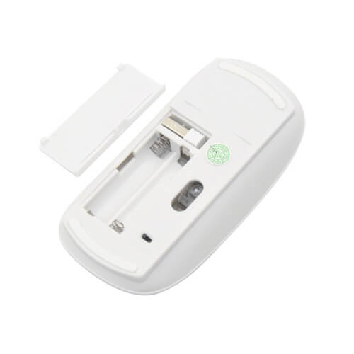 Optical cordless 3D mouse white Sublimation Thermal Transfer