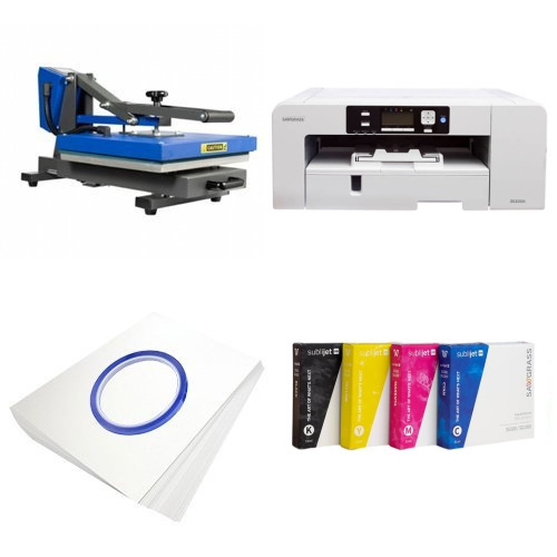 Sawgrass Virtuoso SG1000 + PLUS-PB3838D T-shirt printer kit Sublimatie Thermische overdracht