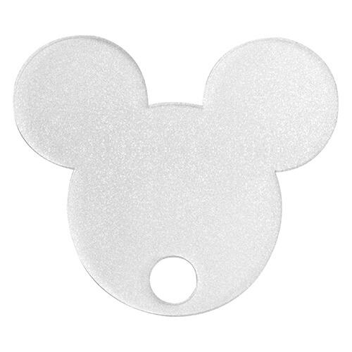 Acryl naambadge voor 1200 ml mok met glitter voor sublimatie - Mickey