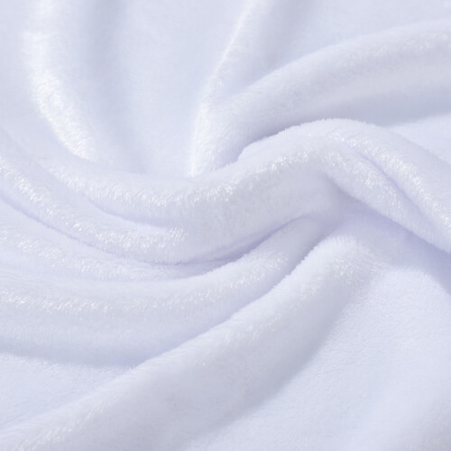 Minky filt 152 x 102 cm för sublimering - vit