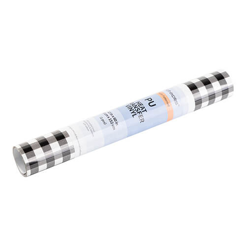 Feuille flexible - carreaux noir et blanc