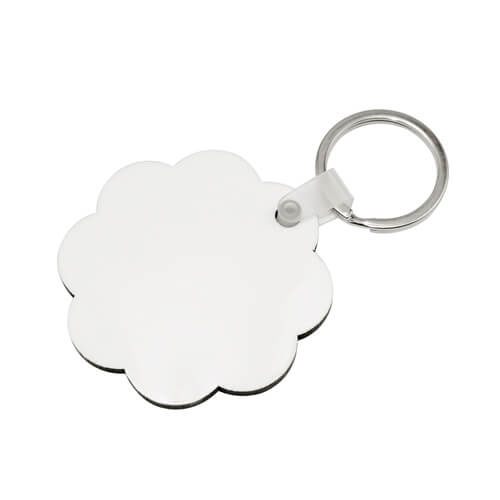 Prívesok na kľúče slnečnica MDF sublimácia termotransfer
