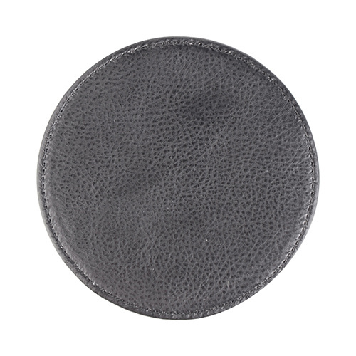 Lederen sublimatie bekeronderzetter - cirkel