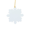 Pendentif en plastique pour sublimation - feuille