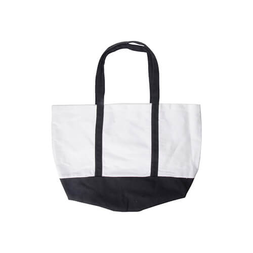 Tas met zwarte handvatten 48 x 35 cm cm voor sublimatie