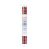 Feuille flexible - carreaux noir et rouge