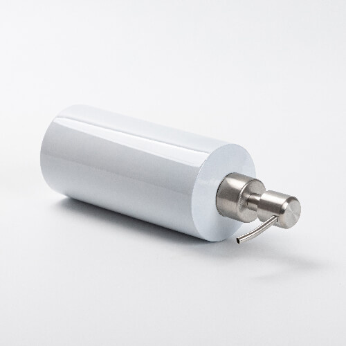 Stainless steel soap dispenser for sublimation - white