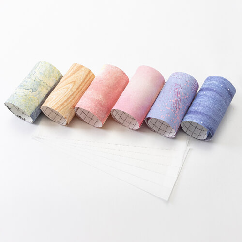 Set of transfer sheets A 30.5 x 11.4 cm - 6 pcs.