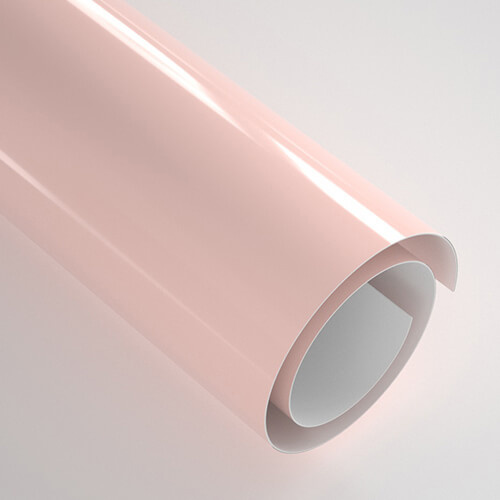 Selvklæbende folie 30,5 x 30,5 cm - 20 ark - Glossy Salmon