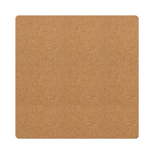 Träfiberskiva och korkplatta 30 x 30 cm för sublimering