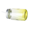 Mason Jar üveg bögre 450 ml, fogantyú nélkül, szublimációhoz - lime zöld gradiens