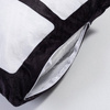 Funda de almohada de felpa con paneles para fotos para sublimación - 4 paneles