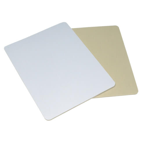 Square mouse pad 25 x 19 cm / 5 mm with white rubber underlay Sublimation Thermal Transfer