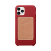 Porte-cartes de crédit en cuir pour smartphone à sublimation - marron