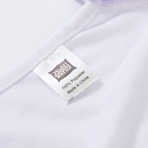 Babero en forma de camiseta para sublimación