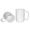 Taza blanca ECO MAX 450 ml Sublimación Transferencia Térmica