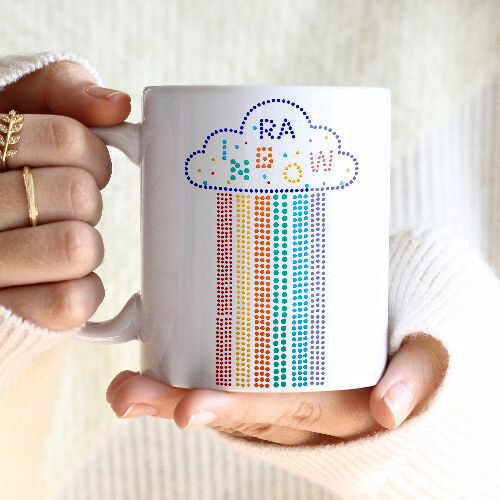 Лист от цирконий за термотрансфер - малка дъга