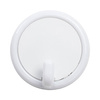 Large plastic hanger for sublimation - white circle